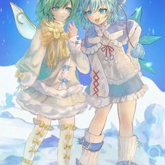 ご依頼イラスト (東方キャラオリジナル衣装)