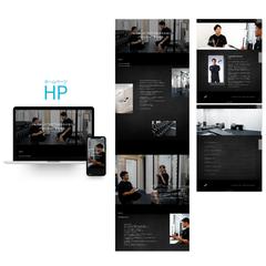 パーソナルジムのHP作成