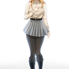 女の子の秋コーデ