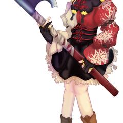 武器を持った女の子
