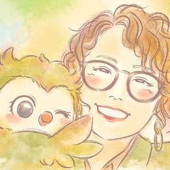 動画内使用用の似顔絵