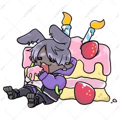 VTuber グッズ用イラスト