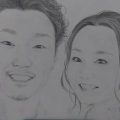 似顔絵・線画