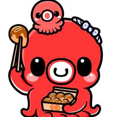 たこ焼き屋さんのキャラクター
