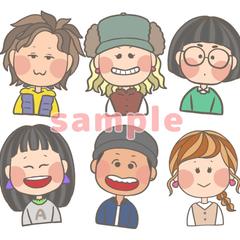 ゆるかわ似顔絵