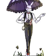 ミツキ　立ち絵デザイン ラフ