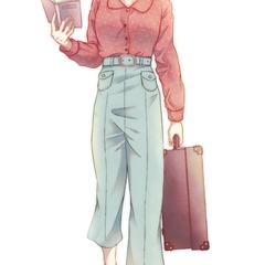 TRPGキャラクター全身立ち絵