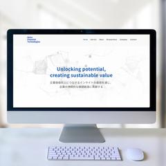 スタートアップ会社様のホームページ制作