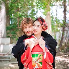 小金井神社でウェディングフォト撮影♩