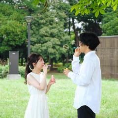 木場公園でウェディング前撮り撮影♩