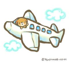 電子絵本の挿絵イラスト　飛行機