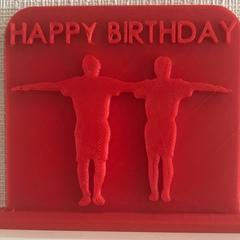 誕生日のお祝いに