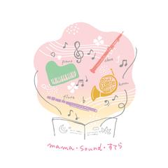 音楽サークルの周年ロゴマーク