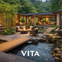 【旅館業】自然と調和する和モダン・ラグジュアリー平屋の提案