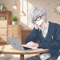 【お仕事絵】白旗かい様‐配信ED用ループアニメーション