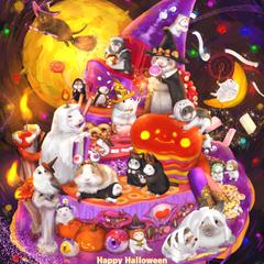 ハロウィン絵