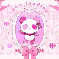  【サンプル】パンダさんが踊るOP画面【ラブリー、ピンク】