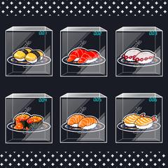 配信用サブスクライバーバッジ　　ー寿司ー