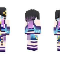 花輪しの様マイクラスキン