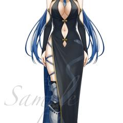 Live2Dパーツ分けイラスト