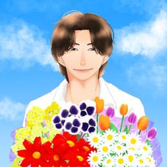BTSのRMさん 誕生日イラスト