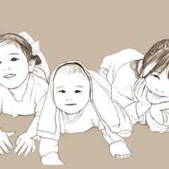 シンプル似顔絵