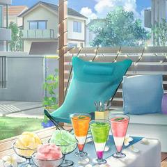 菓子メーカー グリーティングメール用イラスト
