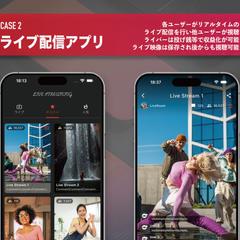 ライブ配信アプリ