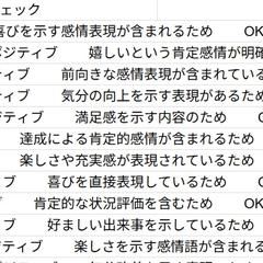 ■ AIアノテーション実践サンプル　感情分類
