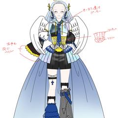 匿名様 Vtuber デザイン