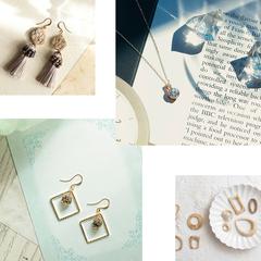 ハンドメイドアクセサリーの撮影