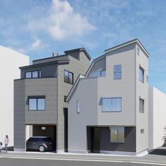 戸建外観パース