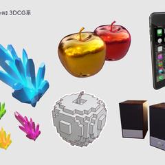 【イラスト作例】3DCG系