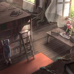 ファンタジー系背景つきイラスト【ココナラでのご依頼で制作！】