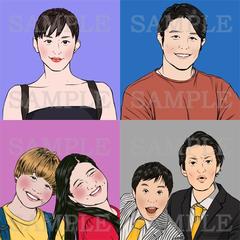似顔絵サンプル