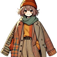 オンラインガチャのサムネ用のキャラ作成（女性）