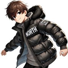 オンラインガチャのサムネ用のキャラクター作成（男性）