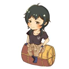 風凪乃穂影様 ミニキャライラスト