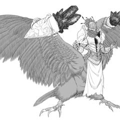 ダークファンタジー風、クリーチャーデザイン作例