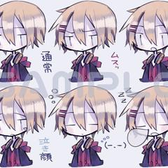 【デフォルメイラスト作成】LINE用のアイコン