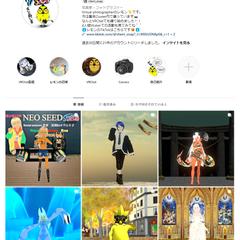 メタバース空間での写真撮影(clusterとVRChat)