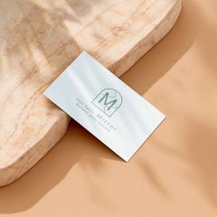 Hair Salon Mirror　ショップカード / 名刺