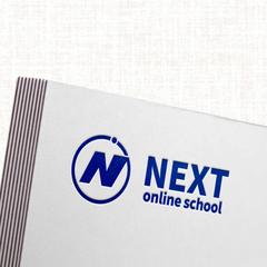 NEXT online school のロゴ制作