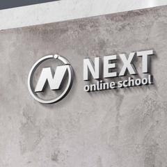 NEXT online school 看板デザイン