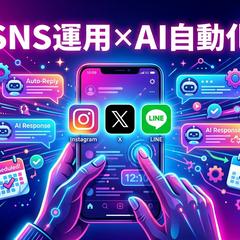 SNS運用にAI自動化を導入｜工数60%削減