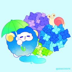 オリジナル　雨の日の散歩