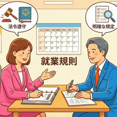 会社を守る「盾」を作る！リスク回避型・初めての就業規則作成