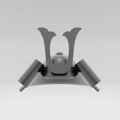 デフォルメされた兜の3Dプリント