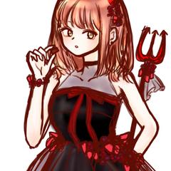 小悪魔風女の子