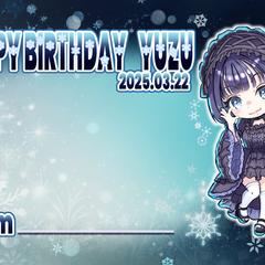 真白雪澄様生誕メッセージカードイラスト